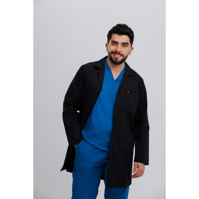 Men's Lap coat Black 