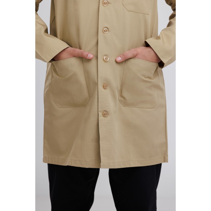  Men's Lap coat Beige