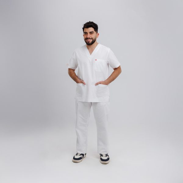 Classic Scrub Suit Snow White