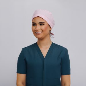 ⁦غطاء رأس بينك فاتح⁩ - الصورة ⁦3⁩