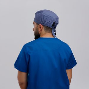 ⁦غطاء رأس الرمادي المزرق⁩ - الصورة ⁦2⁩